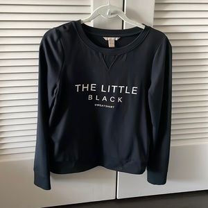 Banana Republic “little black sweatshirt”